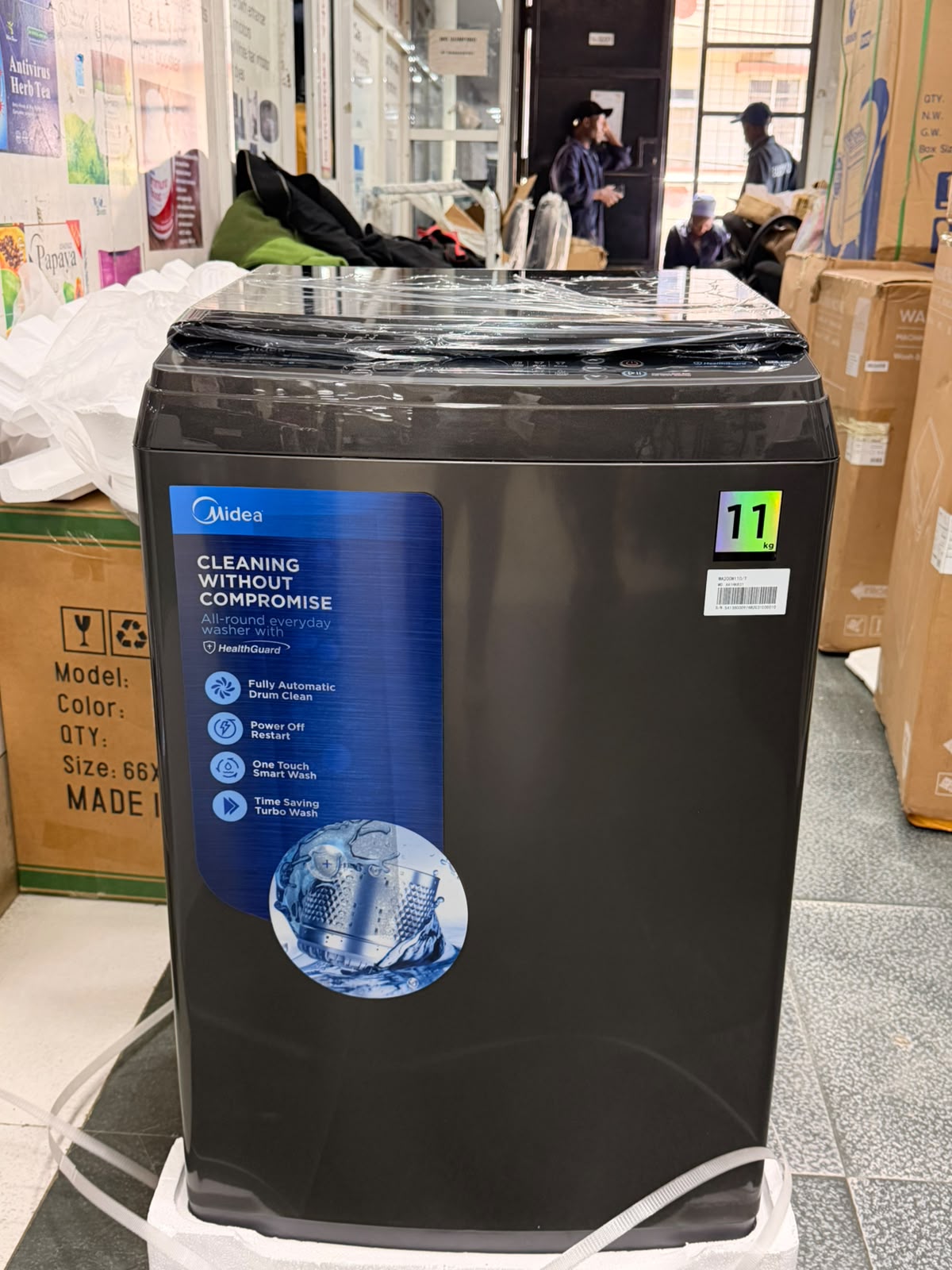 Midea 9kg top load fully automatic washing machine